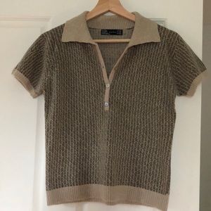 Zara Polo knit